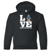18500B Youth Heavy Blend Hooded Sweatshirt Thumbnail